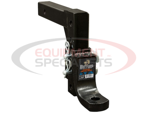 (Buyers) [1803095] 4-Position 2 Inch Solid Shank Adjustable Ball Mount