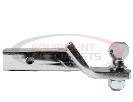 (Buyers) [1803313] 2 Inch Black Ball Mount Kit With 2 Inch Shank And 4 Inch Drop-Cotter Pin Hitch