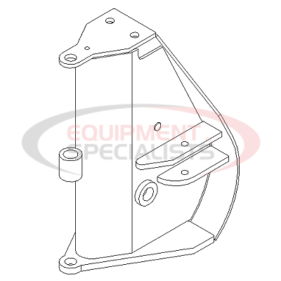 (Boss) [CHA01000-03] CENTER SECTION RTII V 8'29'2 [WELD] [BLA