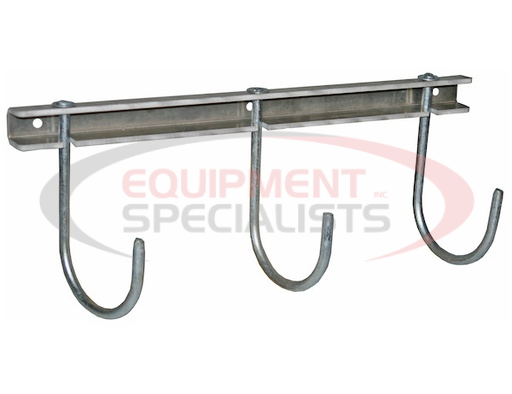 (Buyers) [3009938] Triple J-Hook Hanger With Aluminum Mounting Angle