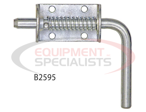 (Buyers) [3009988] 1/2 Inch Stainless Steel Spring Latch Assembly - 2.75 x 8.38 Inch Long