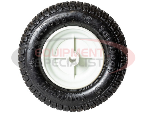 (Buyers) [3014857] Replacement Wheel with SaltDogg? Logo for Walk-Behind Spreaders