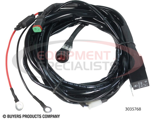 (Buyers) [3035768] Wire Harness with Switch for 1492160, 1492170, and 1492180 Series Light Bars - DT Connection