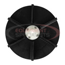 Replacement 18 Inch Electric Poly Spinner Disk Assembly for SaltDogg? Spreaders
