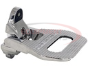 FOLDING STEP, POLISHED STAINLESS STEEL