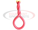 17 INCH RED FOAM QUICK TIE