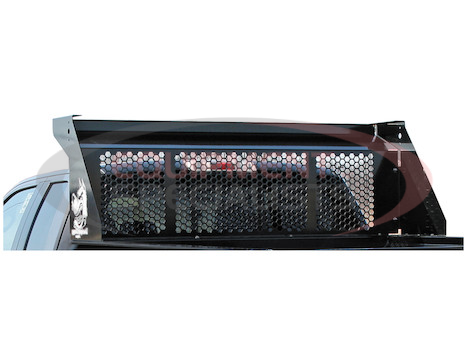 (Buyers) [5531010] Black Steel Bolt-On Cab Guard for DumperDogg?-Use with Steel Insert