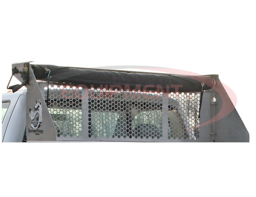 (Buyers) [5534010] Stainless Steel Bolt-On Cab Guard for DumperDogg?-Use with Stainless Steel Insert