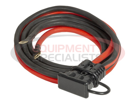 (Buyers) [5601023] Replacement 7.5 Foot Battery-Side Booster Cables with Black Quick Connect