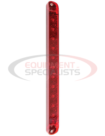 (Buyers) [5621711] 17 Inch Red Slimline Stop/Turn/Tail Light With 9 LED