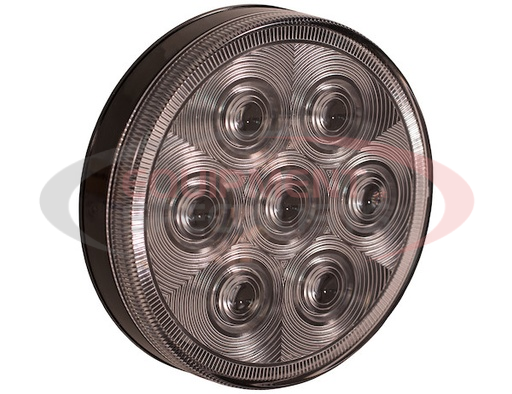 (Buyers) [5624356] 4 Inch Clear Round Backup Light With 7 LEDs - Light Only