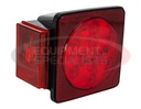 Passenger Side 5 Inch Box-Style LED Stop/Turn/Tail Light for Trailers Under 80 Inches Wide