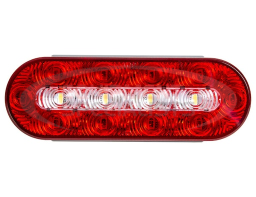 (Buyers) [5626130] 6 Inch Oval LED Combination Stop/Turn/Tail and Backup Light (Light Only)