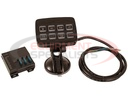 8 Function Programmable Pre-Wired Switch Panel For Lightbar Operation