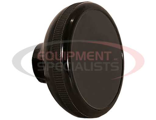 (Buyers) [65] 2 Inch Knob For PTO Cables Plain 3/8-24 Thread.