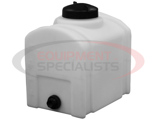 (Buyers) [82123899] 26 Gallon Domed Storage Tank - 26x18x19 Inch