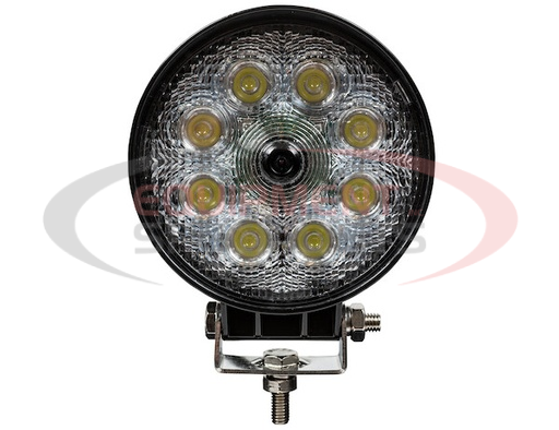 (Buyers) [8883110] Round LED Flood Light with Built-In Backup Camera