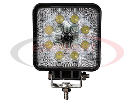(Buyers) [8883111] Square LED Flood Light with Built-In Backup Camera