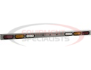 77 Inch Oval LED Light Bar Kit with White
