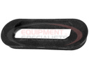 Black Grommet For 5 Inch Rectangular Surface Mount Mini Strobe Lights