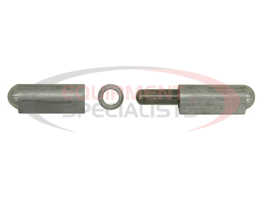 (Buyers) [AFSSP080] Aluminum Weld-On Bullet Hinge with Stainless Pin and Bushing - 0.61 x 3.15 Inch