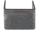 Straight Weld-On Stake Pocket - 1.5x3.5 Inch Inside x 3 Inch Depth