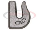 3/8 Inch Drop Forged Weld-On Heavy-Duty Towing Hook - Grade 43