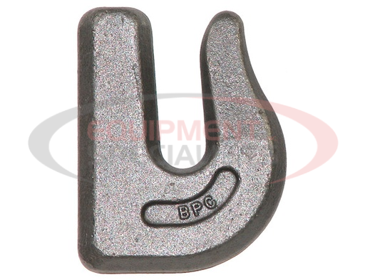 (Buyers) [B2408W375] 3/8 Inch Drop Forged Weld-On Heavy-Duty Towing Hook - Grade 43