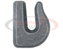 3/8 Inch Drop Forged Weld-On Heavy-Duty Towing Hook - Grade 70