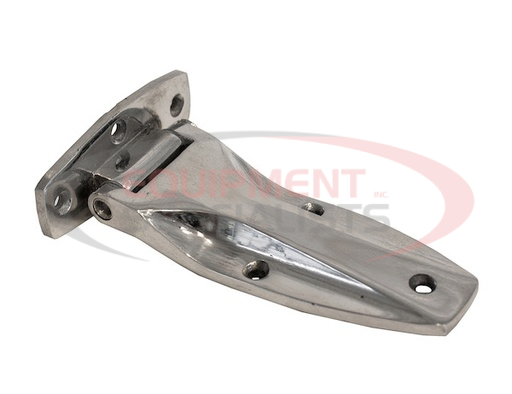 (Buyers) [B2426SSCL] Left Cargo Trailer Flush Hinge with 1/4 Inch Pin - 3.28 x 5.59 Inch, Stainless Steel