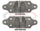 PLAIN STRAIGHT STAKE RACK CONNECTOR SET