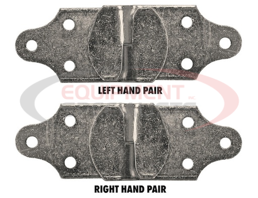 (Buyers) [B2585BZ] ZINC STRAIGHT STAKE RACK CONNECTOR SET