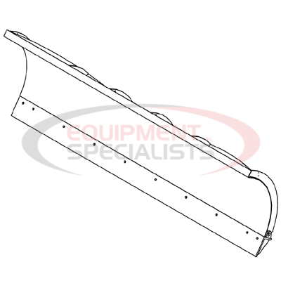 BLADE CRATE (SNOWPLOW) , 8-0, SPR STEEL TRP