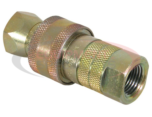 (Buyers) [B40003] 3/8 Inch NPTF Sleeve-Type Hydraulic Quick Coupler Assembly