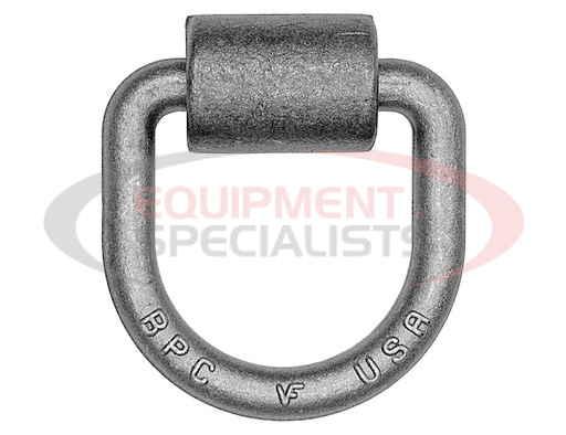 (Buyers) [B40I] 5/8 Inch Forged D-Ring With Weld-On Mounting Bracket